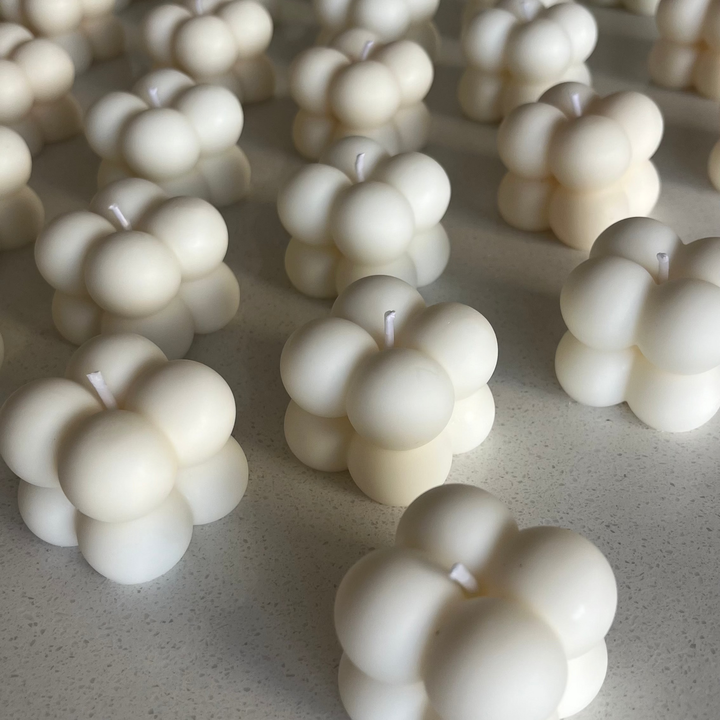 Velas de mini cubo 10 unidades