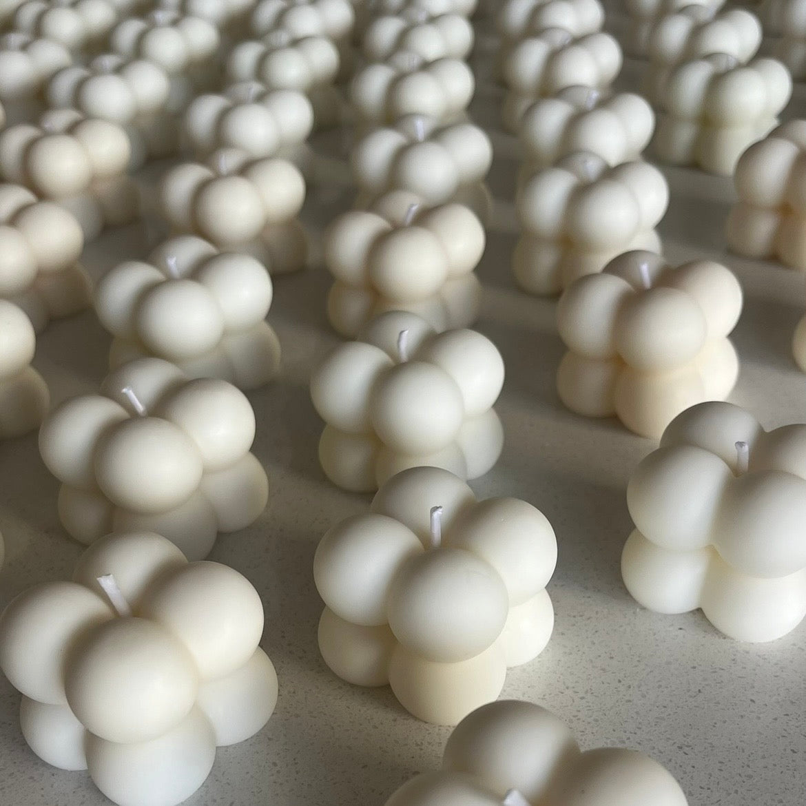 Velas de Mini cubo 10 unidades
