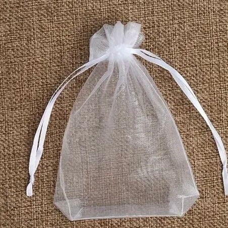 Bolsas de organza 10 unidades 7x9cm